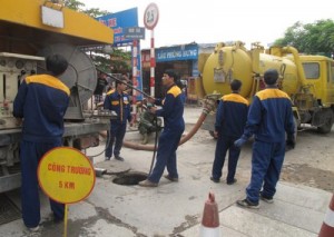 Địa chỉ uy tín hút hầm vệ sinh tại Nghệ An